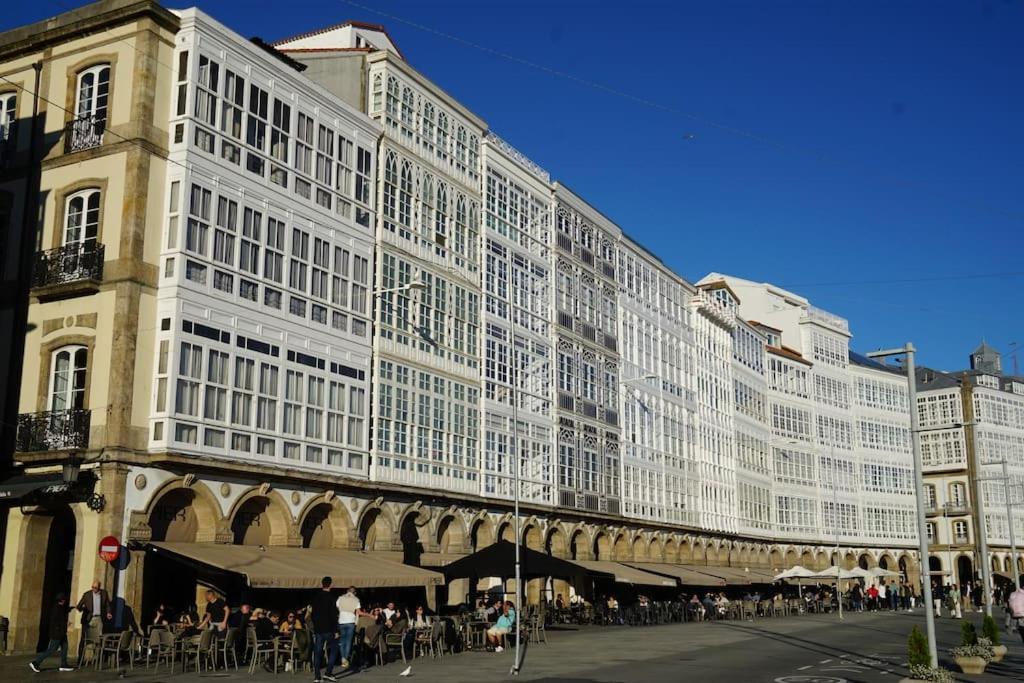 Amazing Location Coruna Downtown A Coruña Exterior foto